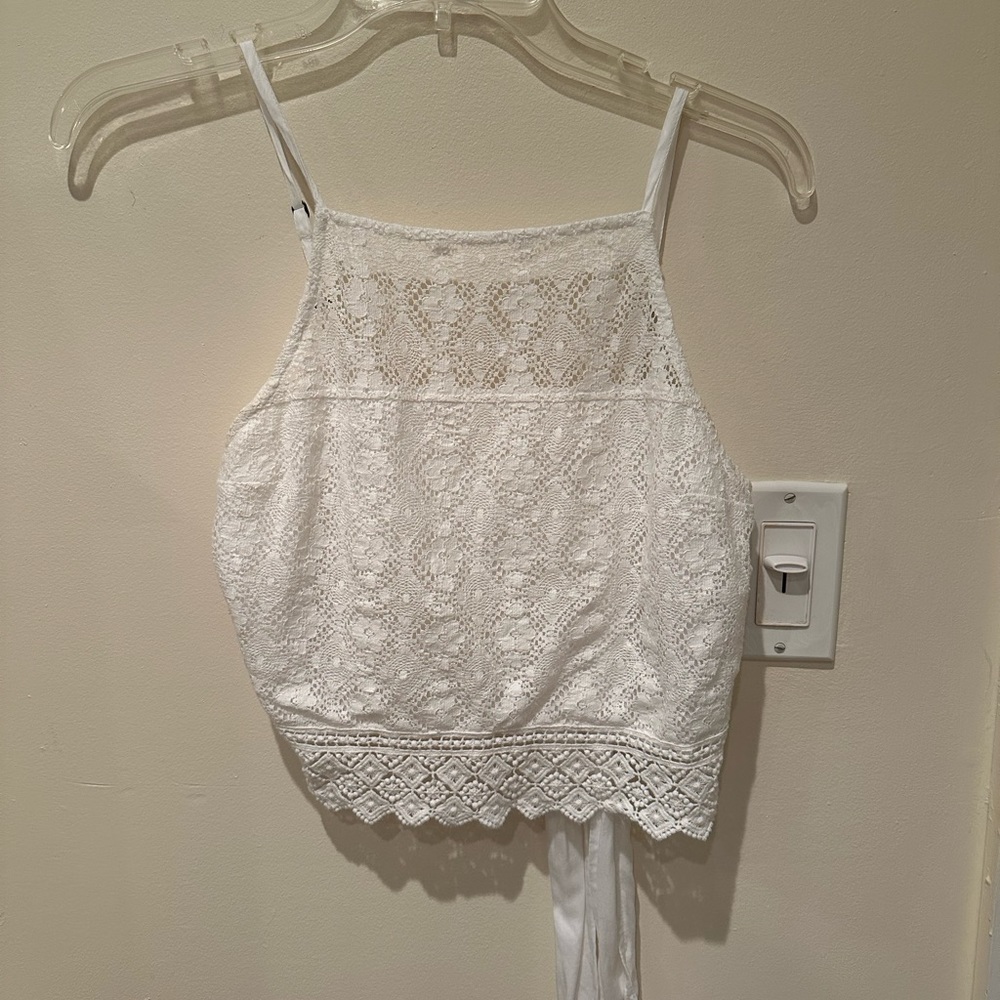 Abercrombie & Fitch Lace Halter Top
